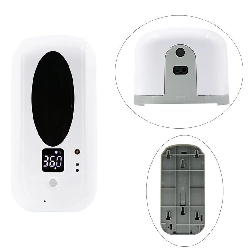 Touchless Automatic Temperature Measuring Soap Dispenser,Intelligent Temperature Measurement Machine for Home
Touchless Automatic Temperature Measuring Soap Dispenser,Intelligent Temperature Measurement Machine for Home