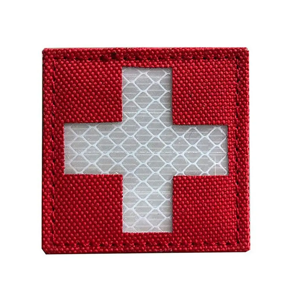 Reflective Medic Patches Tactical Patches Hook-Fastener Backing Cross Rescue Ir Chapter Reflective Pack
Reflective Medic Patches Tactical Patches Hook-Fastener Backing Cross Rescue Ir Chapter Reflective Pack
