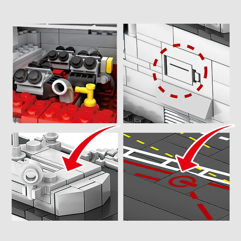 2197 шт авианосцы строительные блоки военный боевой корабль крейсер кирпич набор