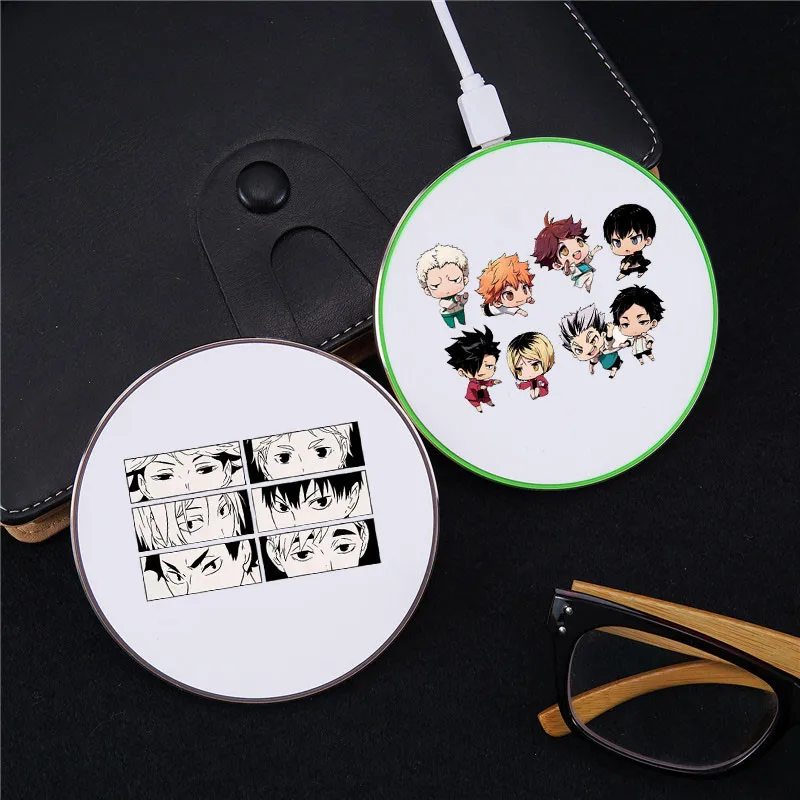 Japan Haikyuu Love Volleyball Wireless Charger Pad for Iphone/Aispods Wireless Charging Charger FOR Samsung Huawei XIAOMI10
Japan Haikyuu Love Volleyball Wireless Charger Pad for Iphone/Aispods Wireless Charging Charger FOR Samsung Huawei XIAOMI10
