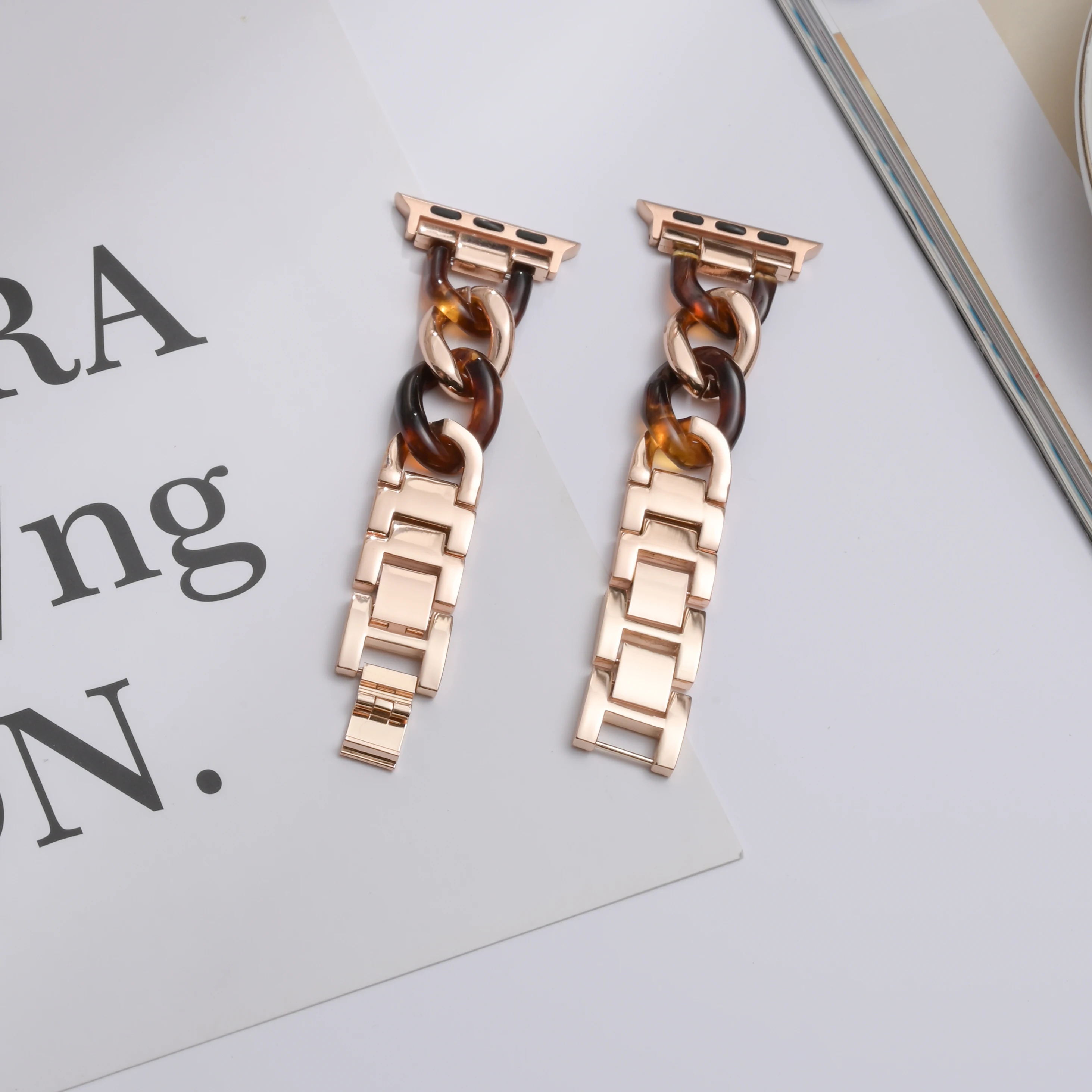 Resin Stainless steel Watch strap for apple watch band 6 Se 5 4 44mm 40mm correa watchband for iwatch Bracelet series 6 se 5 4
Resin Stainless steel Watch strap for apple watch band 6 Se 5 4 44mm 40mm correa watchband for iwatch Bracelet series 6 se 5 4