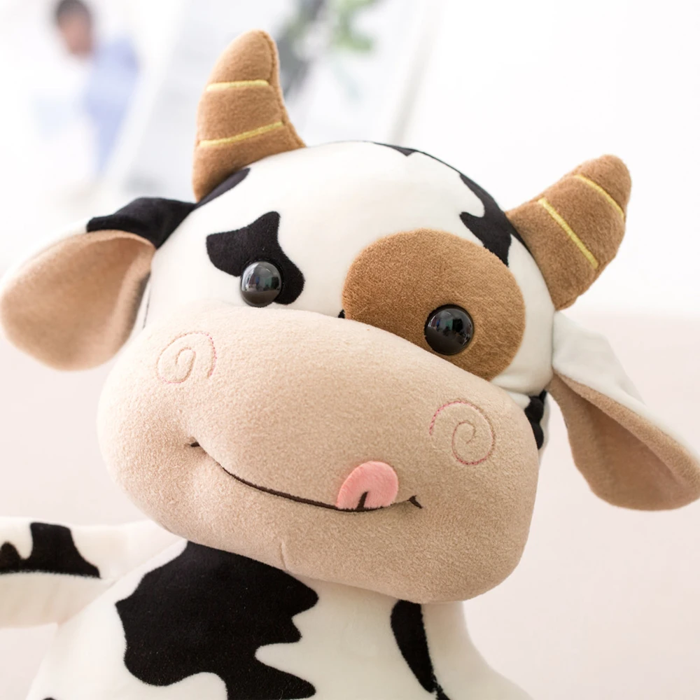 Cute Cartoon Cows Stuffed Plush Toys Kawaii Cattle Comfortable Soft Doll Children Birthday Present Christmas Gift
Cute Cartoon Cows Stuffed Plush Toys Kawaii Cattle Comfortable Soft Doll Children Birthday Present Christmas Gift