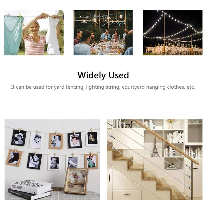 1/16 Inch Cable Railing Kit for Wooden Post Turnbuckle Wire Tensioner Strainer Lag Screw Eye Thimble and Crimping Loop
1/16 Inch Cable Railing Kit for Wooden Post Turnbuckle Wire Tensioner Strainer Lag Screw Eye Thimble and Crimping Loop