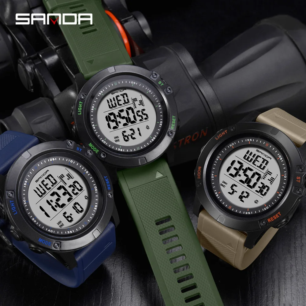2019 SANDA Sports Men's Watches 3ATM Waterproof S Shock Countdown Digital Watches Male Clock Chronograph Relogio Masculino 372
2019 SANDA Sports Men's Watches 3ATM Waterproof S Shock Countdown Digital Watches Male Clock Chronograph Relogio Masculino 372