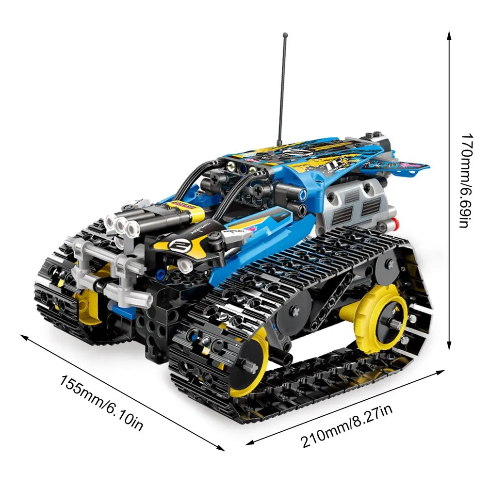 Crawler Racing Children Assembling Toy Puzzle Electric Model Children Gift APP Remote Control Toy Electric Model
Crawler Racing Children Assembling Toy Puzzle Electric Model Children Gift APP Remote Control Toy Electric Model
