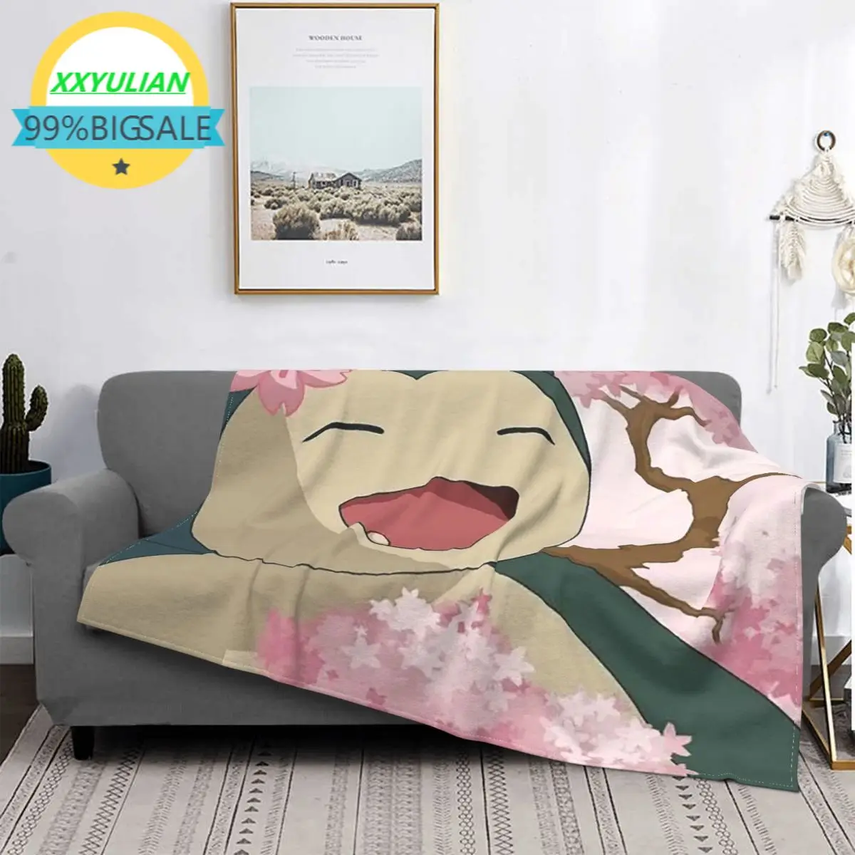 Snorlx Smille Blnket Fleece Spring/utumn Cute nmie Brethble Super Soft Throw Blnkets for Home Bedroom Plush Thin Quilt
Snorlx Smille Blnket Fleece Spring/utumn Cute nmie Brethble Super Soft Throw Blnkets for Home Bedroom Plush Thin Quilt