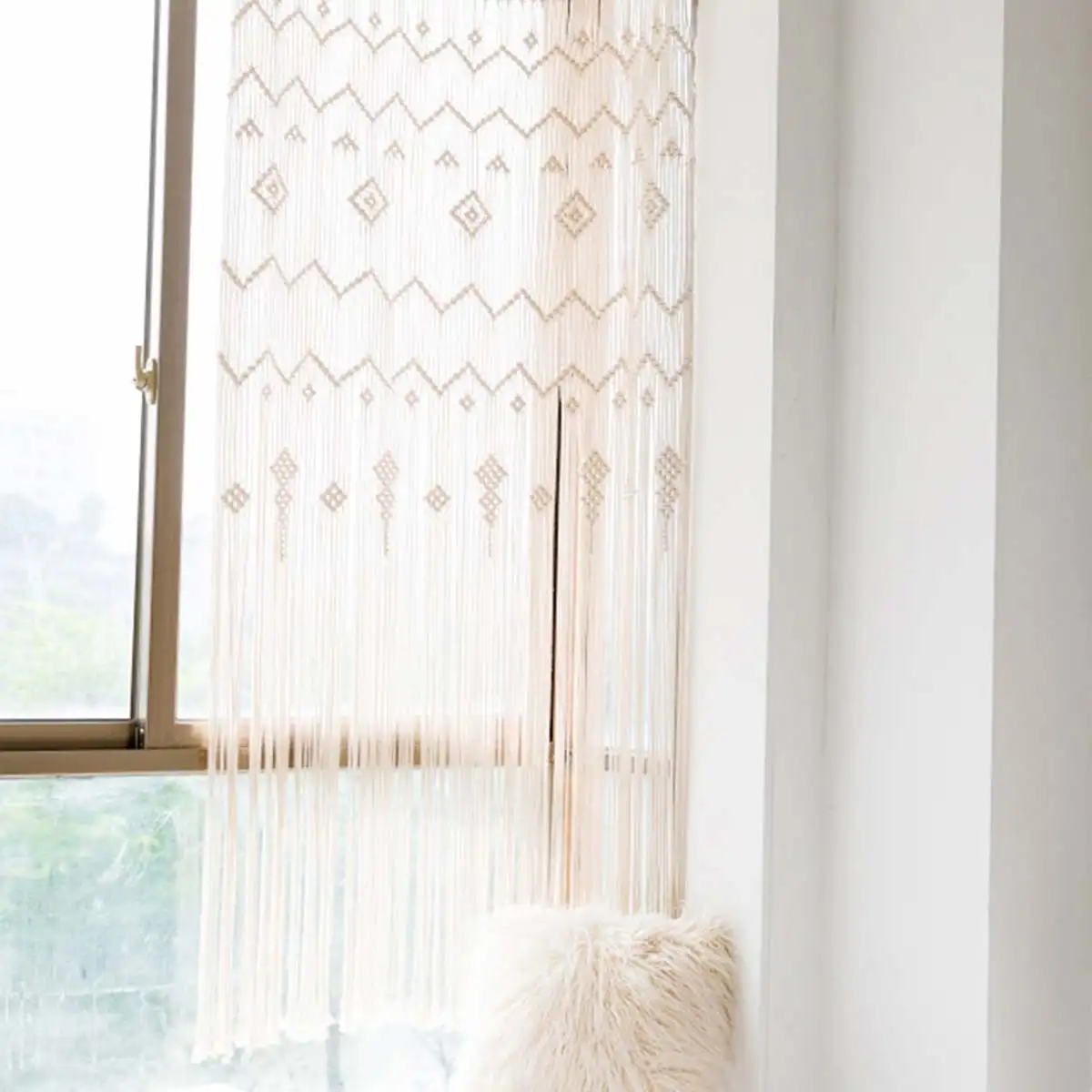 Bohemia Macrame Hanging Tapestry Wall Room Door Window Curtain Wedding Backdrop Art Hand-Made Dyed Tapestry Home Decoration Gift
Bohemia Macrame Hanging Tapestry Wall Room Door Window Curtain Wedding Backdrop Art Hand-Made Dyed Tapestry Home Decoration Gift