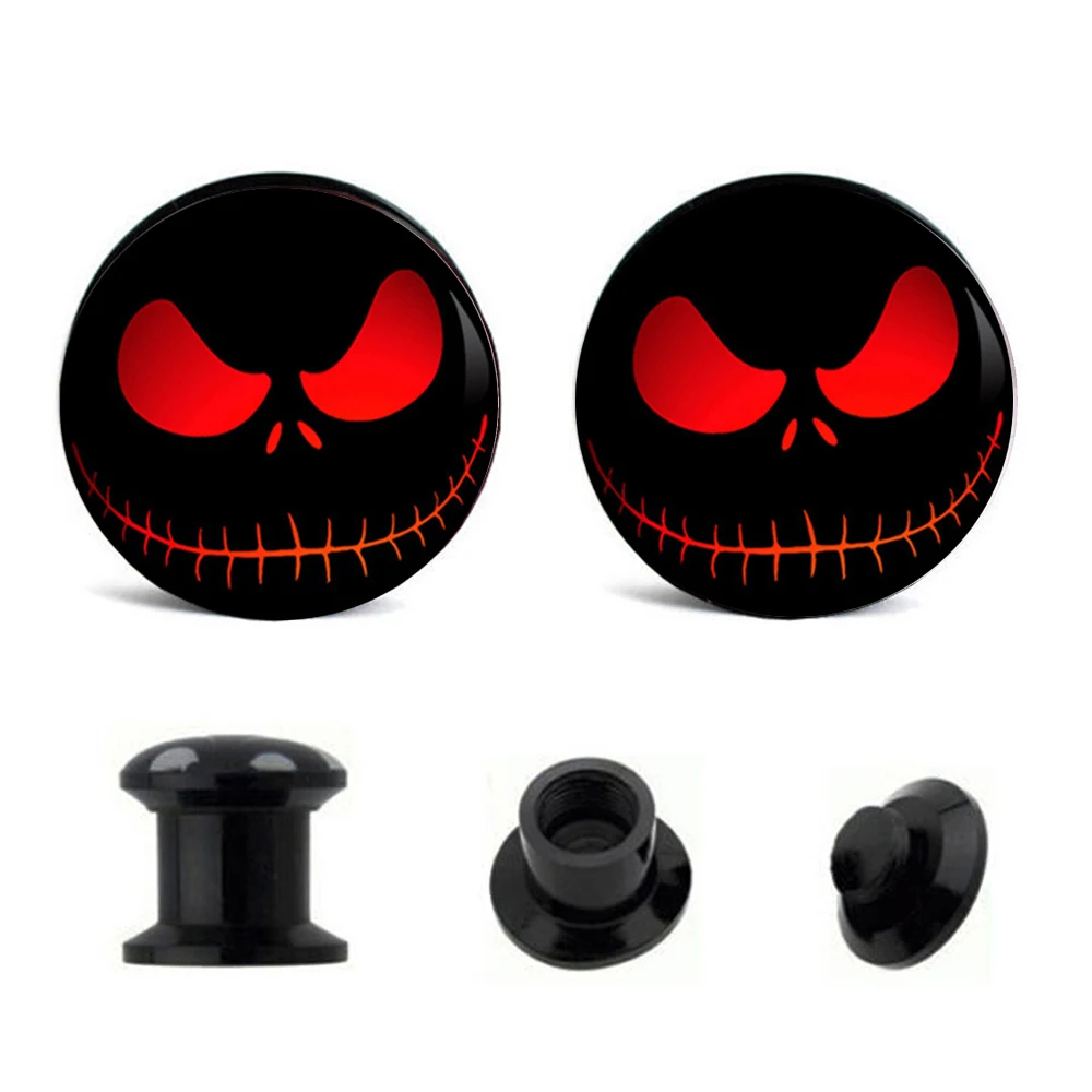 TIANCIFBYJS Logo Internally Threaded Flesh Tunnels Screw Black Acrylic Plugs Ear Gauge Expander Body Piercing 80/160/240pcs
TIANCIFBYJS Logo Internally Threaded Flesh Tunnels Screw Black Acrylic Plugs Ear Gauge Expander Body Piercing 80/160/240pcs