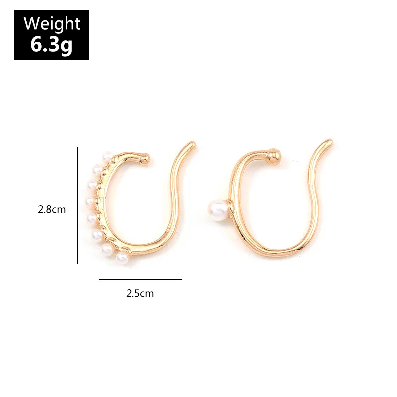 2pcs/sets Ear Cuff Cross Clip on Pearl Earrings Fake Piercing Earcuffs For Women Earcuff Faux Earings Jewelry No Hole Accessorie
2pcs/sets Ear Cuff Cross Clip on Pearl Earrings Fake Piercing Earcuffs For Women Earcuff Faux Earings Jewelry No Hole Accessorie