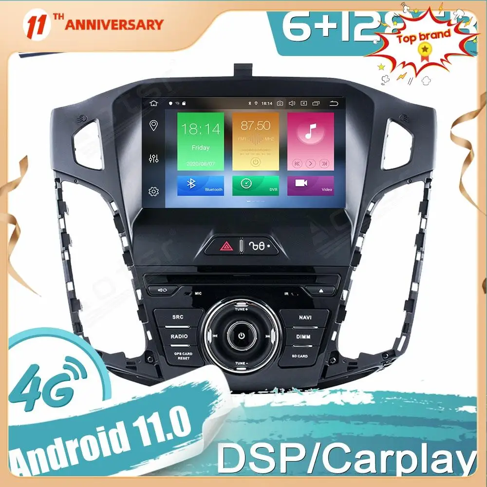 6+128GB Android 11 For Ford Focus 2012-2014 Car GPS Navigation Auto Stereo Multimedia Radio Video Player Carplay Tape Headunit
6+128GB Android 11 For Ford Focus 2012-2014 Car GPS Navigation Auto Stereo Multimedia Radio Video Player Carplay Tape Headunit