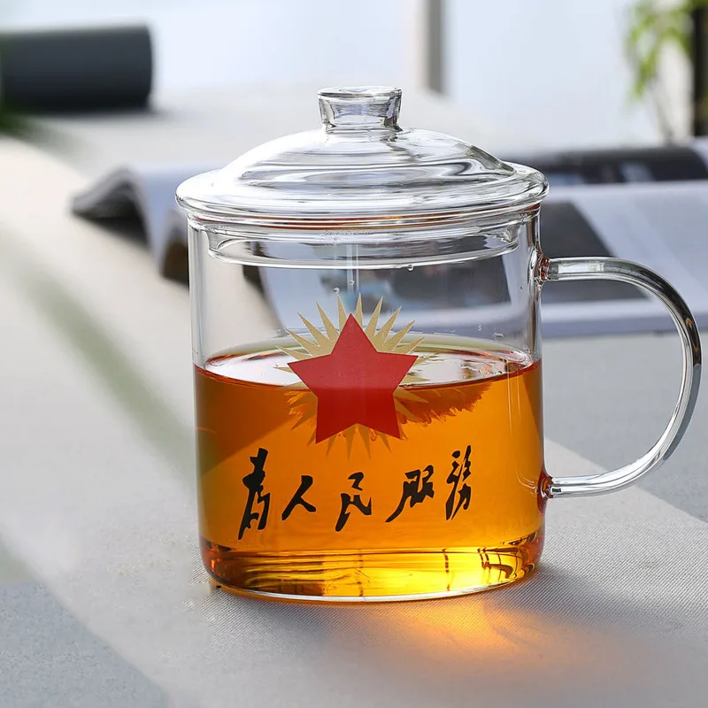 Super Large Capacity Glass Cup High Temperature Water Cup with Lid Tea Cup Creative Nostalgic Revolution Large Tea Mug Kettle
Super Large Capacity Glass Cup High Temperature Water Cup with Lid Tea Cup Creative Nostalgic Revolution Large Tea Mug Kettle