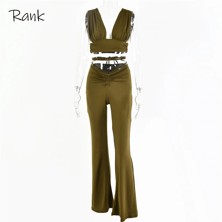 Slim Backless Two Piece Set Women Solid Sleeveless Top Long Pants Ladies Winter Slim Hollow Out Women Streetwear Sets Outfits
Slim Backless Two Piece Set Women Solid Sleeveless Top Long Pants Ladies Winter Slim Hollow Out Women Streetwear Sets Outfits