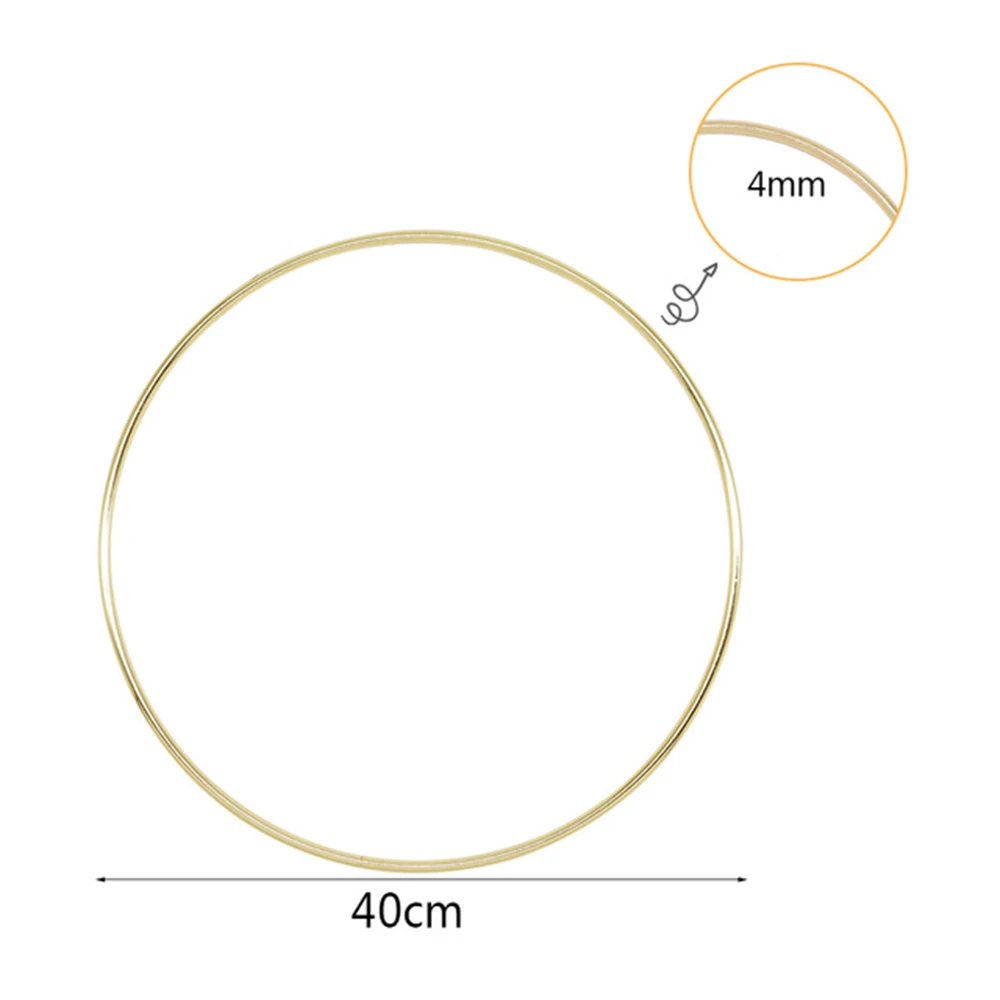 10-40cm Gold Metal Ring Hoops DIY Craft Wind Chimes Accessories Hanging Decorations for Wedding Decoration Handmade Home Decor
10-40cm Gold Metal Ring Hoops DIY Craft Wind Chimes Accessories Hanging Decorations for Wedding Decoration Handmade Home Decor