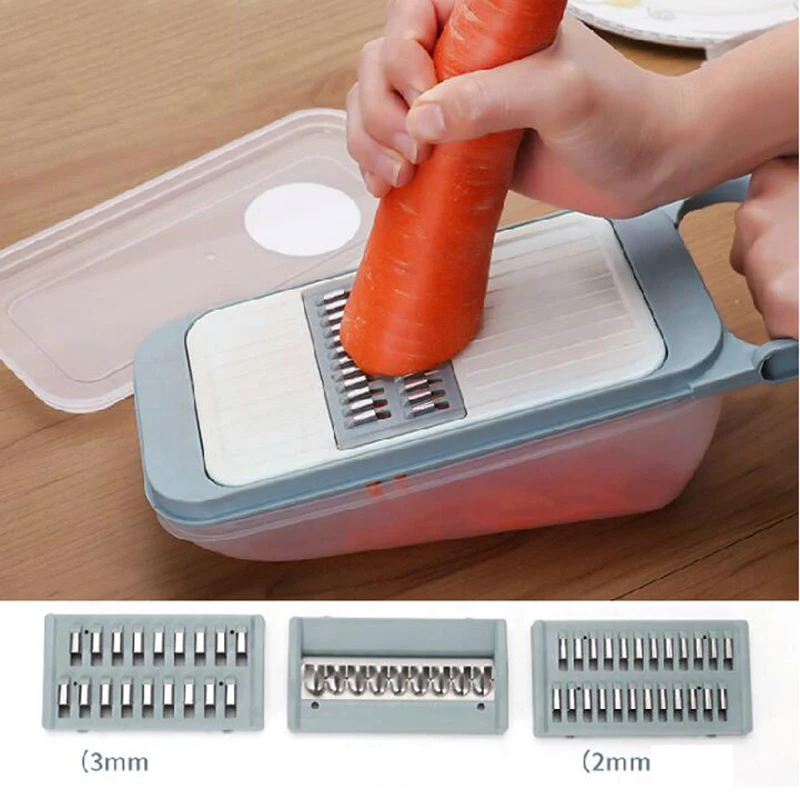045 Multifunctional shredded potato and vegetable chopper household shredder cutting flowers and dices
045 Multifunctional shredded potato and vegetable chopper household shredder cutting flowers and dices