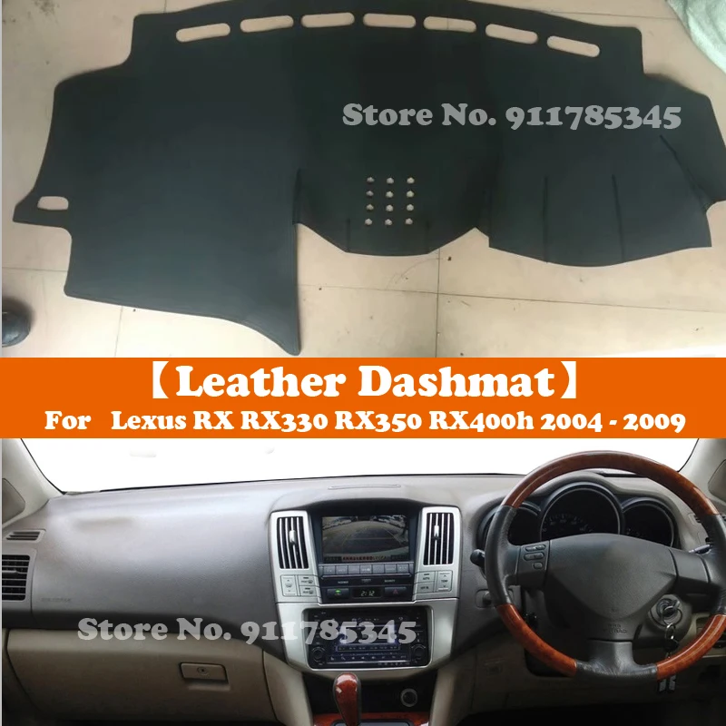 Suede Leather Dashmat Accessories Car-Styling Dashboard Covers Pad Sunshade For Lexus RX RX330 RX350 RX400h 2004 2005 2006-2009
Suede Leather Dashmat Accessories Car-Styling Dashboard Covers Pad Sunshade For Lexus RX RX330 RX350 RX400h 2004 2005 2006-2009