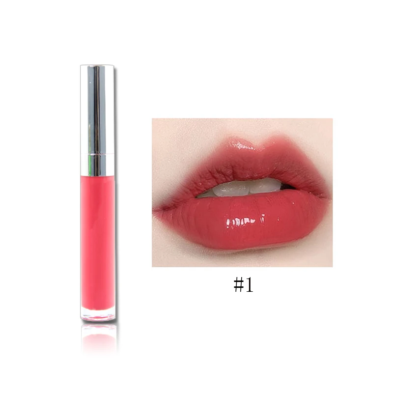 New Arrival 5 Color Lip Gloss Nude Cream Liquid Moisturizing Lipgloss with Private Label Makeup Lipstick With Brush Applicator 
New Arrival 5 Color Lip Gloss Nude Cream Liquid Moisturizing Lipgloss with Private Label Makeup Lipstick With Brush Applicator