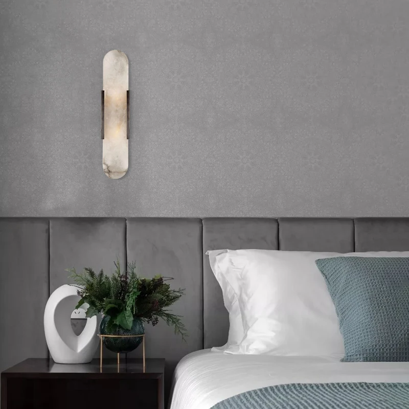 Modern Stylish Copper Wall Lamp For Living Room Hallway Corridor Bedroom SconcesLED Light Fixture Stone Material Wal Light 
Modern Stylish Copper Wall Lamp For Living Room Hallway Corridor Bedroom SconcesLED Light Fixture Stone Material Wal Light