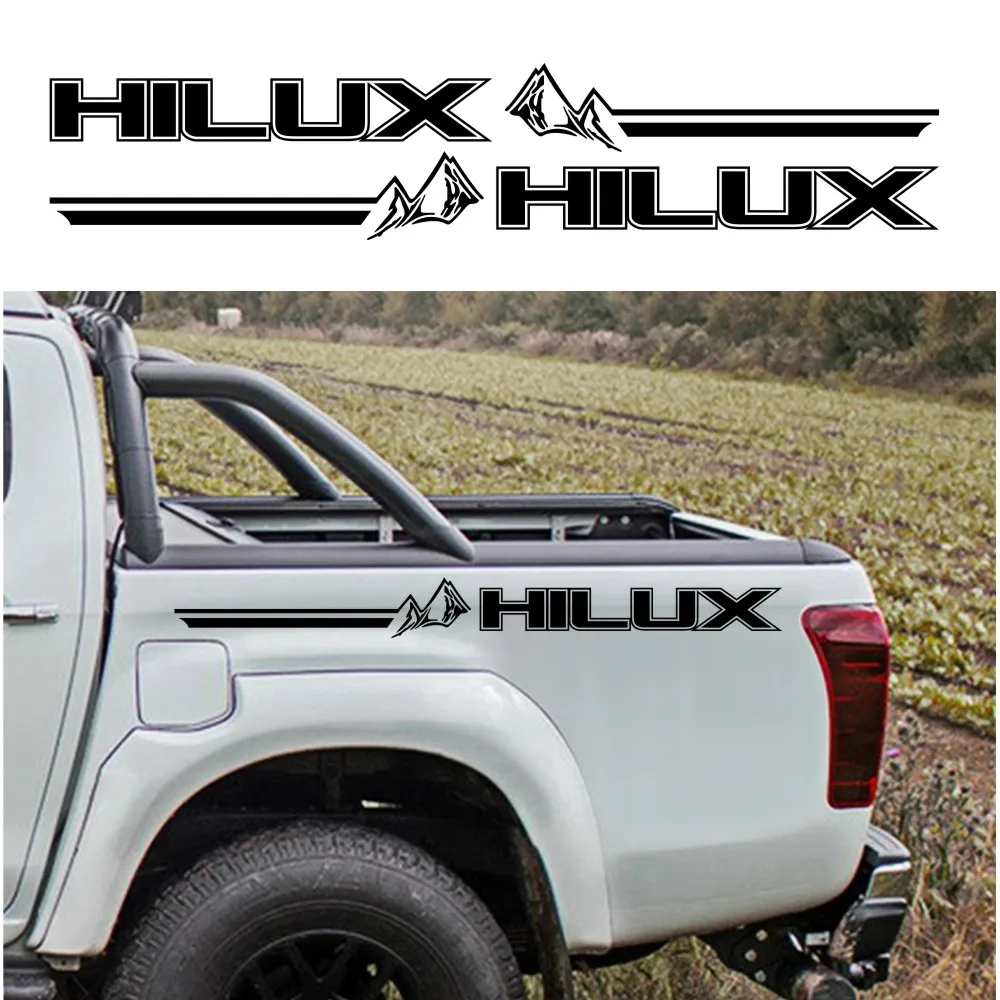 Car Stickers for Mountain Adventurers Graphics Hilux Revo Vigo Vinyl Decals Accessories Barcode Label Truck Decoration Tail Gate
Car Stickers for Mountain Adventurers Graphics Hilux Revo Vigo Vinyl Decals Accessories Barcode Label Truck Decoration Tail Gate