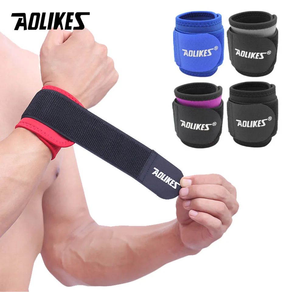 AOLIKES 1PCS Adjustable Weightlifting Wristband Support Fitness Bandage Wrist Support Protective gear wrist band Tennis Brace
AOLIKES 1PCS Adjustable Weightlifting Wristband Support Fitness Bandage Wrist Support Protective gear wrist band Tennis Brace