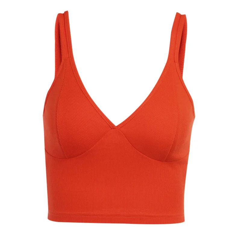 Female, 2021 Pure Color V-neck Brief Paragraph Small Condole Euramerican Female Sexy Splicing Backless Sleeveless Top
Female, 2021 Pure Color V-neck Brief Paragraph Small Condole Euramerican Female Sexy Splicing Backless Sleeveless Top