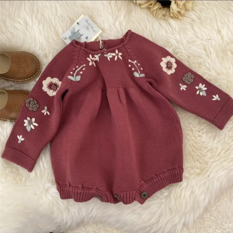 Ins baby girl and boys fashion embroidery romper 2021 spring autumn new 100% cotton overalls kids lovely knitting Onesie ws1992
Ins baby girl and boys fashion embroidery romper 2021 spring autumn new 100% cotton overalls kids lovely knitting Onesie ws1992