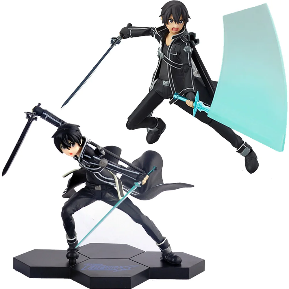 GUCHABEL Arrivals Sword Art Online Kirigaya Kazuto Kirito Figma Figure CHN Ver/Model Doll With Sword Weapon Action Figure Toy
GUCHABEL Arrivals Sword Art Online Kirigaya Kazuto Kirito Figma Figure CHN Ver/Model Doll With Sword Weapon Action Figure Toy