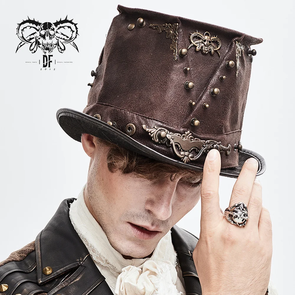 Devil Fashion Men's Steampunk Magic Performance Hat Punk Style Cosplay Halloween Caps
Devil Fashion Men's Steampunk Magic Performance Hat Punk Style Cosplay Halloween Caps
