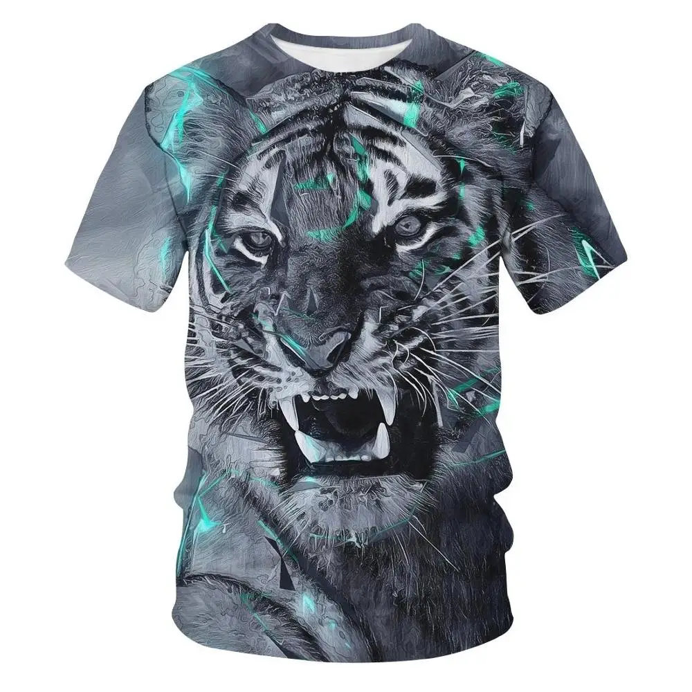 Tiger T Shirt Men 3d prined 2021 New T-Shirt Short Sleeve O-Neck Fashion Hip Hop Summer Tops Tees Casual 3D Male shirt Tiger
Tiger T Shirt Men 3d prined 2021 New T-Shirt Short Sleeve O-Neck Fashion Hip Hop Summer Tops Tees Casual 3D Male shirt Tiger