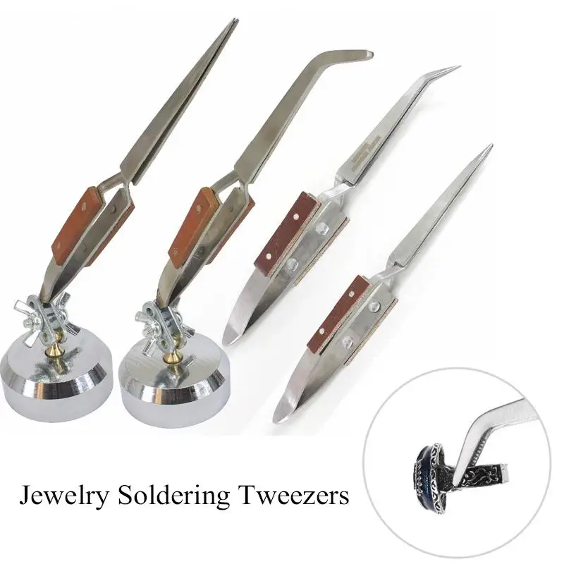 Curved Tip Straight Tip Tweezers Cross Selflock Craft Tweezers With Universal Adjuster Jewelers Soldering Repair Tools
Curved Tip Straight Tip Tweezers Cross Selflock Craft Tweezers With Universal Adjuster Jewelers Soldering Repair Tools