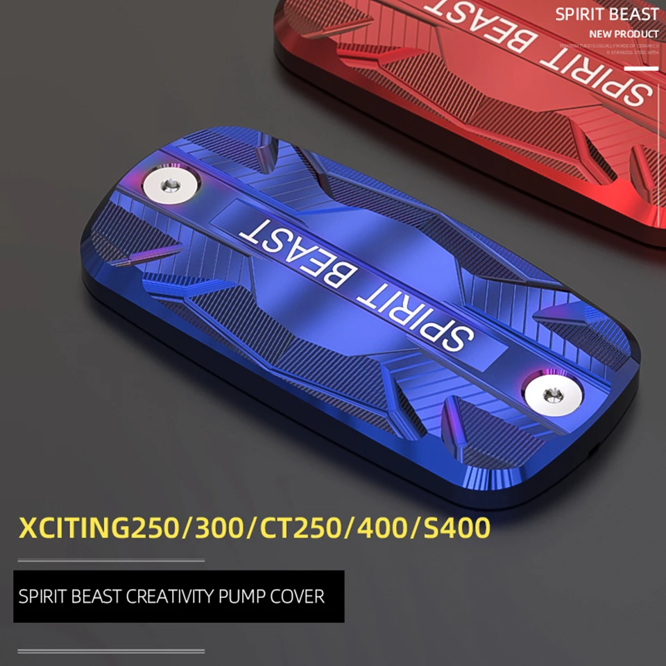 Крышка для мотоциклетного насоса Spirit Beast, аксессуары для модификации, крышка тормозного масла для Xciting250/300/CT250/400/S400
Крышка для мотоциклетного насоса Spirit Beast, аксессуары для модификации, крышка тормозного масла для Xciting250/300/CT250/400/S400