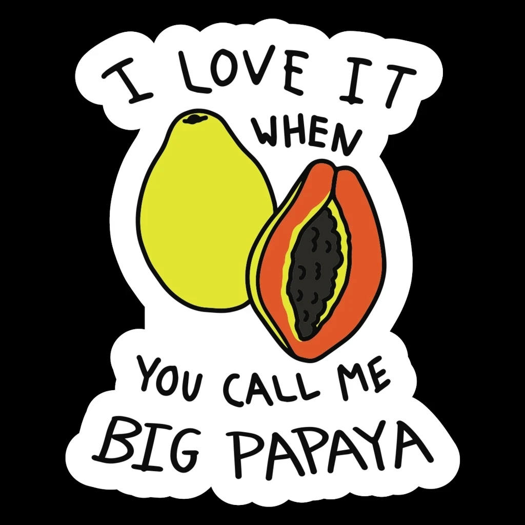 S50809# 13CM/17CM Personality PVC Decal For BIG PAPAYA Waterproof Car Sticker on Motorcycle Laptop Decorative Accessories
S50809# 13CM/17CM Personality PVC Decal For BIG PAPAYA Waterproof Car Sticker on Motorcycle Laptop Decorative Accessories