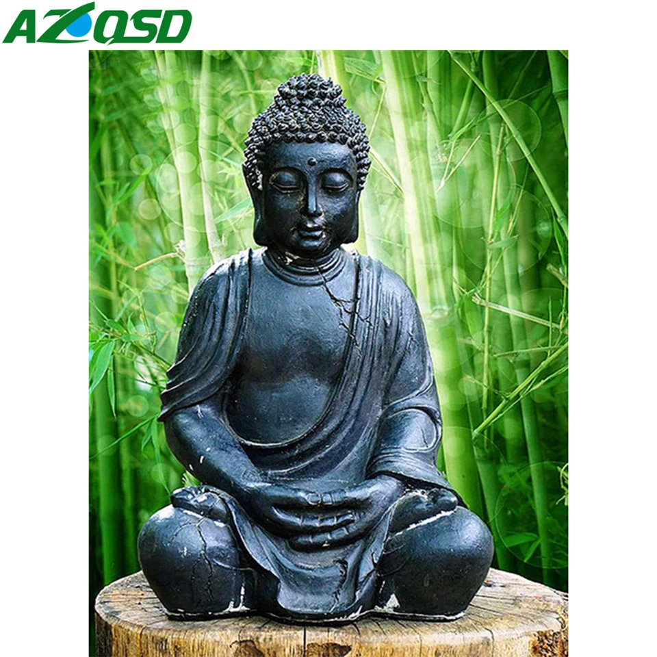 AZQSD Diamond Painting Buddha Mosaic Picture Of Rhinestones Religious Diamond Embroidery Full Square Cross Stitch Home Decor
AZQSD Diamond Painting Buddha Mosaic Picture Of Rhinestones Religious Diamond Embroidery Full Square Cross Stitch Home Decor