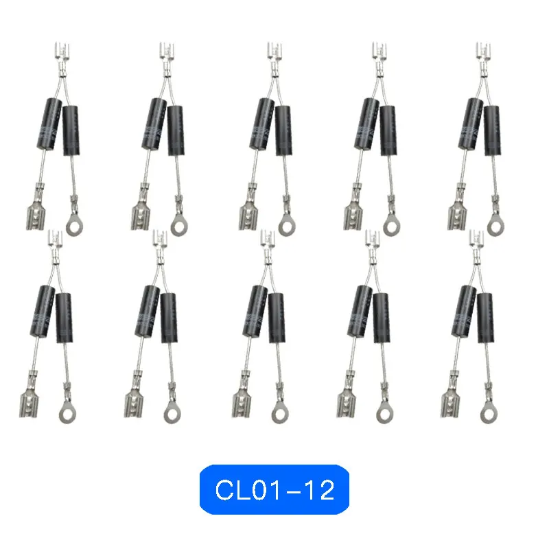 10PCS CL01-12 RG403 HV-6X2PI RG3110 Microwave High Voltage Diode Rectifier Replaces Microwave Oven Parts
10PCS CL01-12 RG403 HV-6X2PI RG3110 Microwave High Voltage Diode Rectifier Replaces Microwave Oven Parts