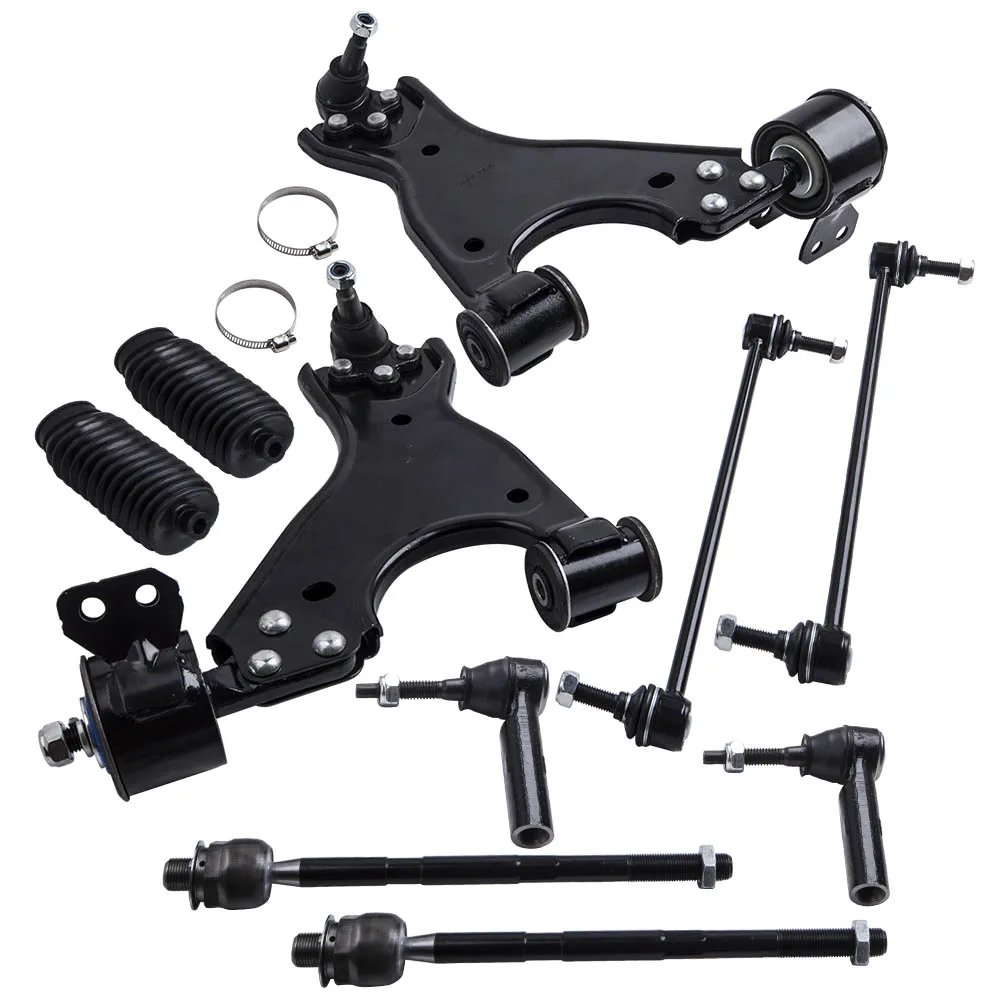 Maxpeedingrods 12pcs Front Suspension Kits Control Arms w/ Ball Joints Tie Rod Ends for GMC Acadia 07-15 w/Bushings
Maxpeedingrods 12pcs Front Suspension Kits Control Arms w/ Ball Joints Tie Rod Ends for GMC Acadia 07-15 w/Bushings