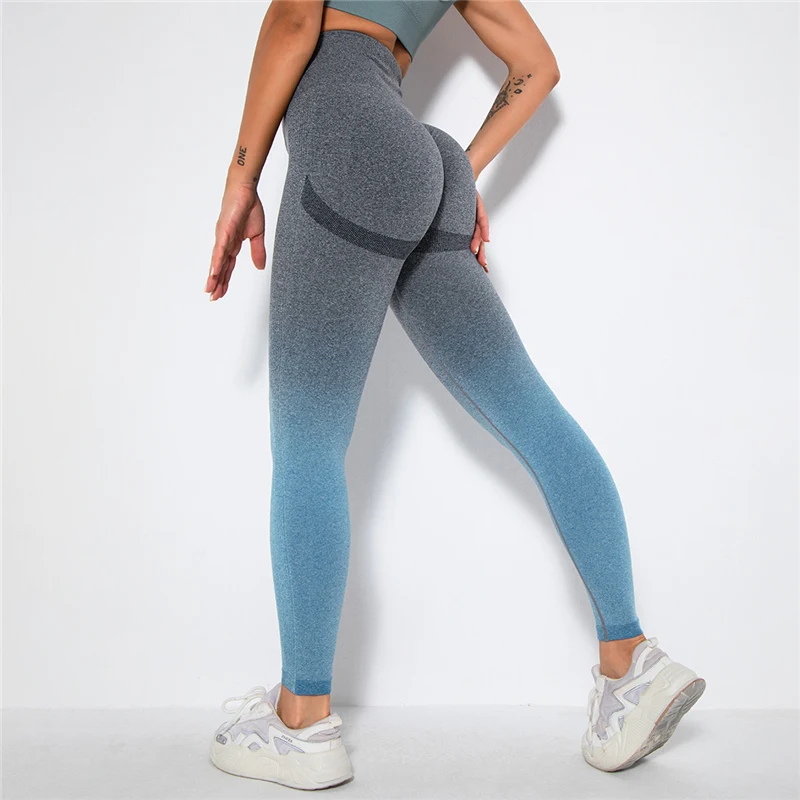 Women Sports Yoga Pants Gradient Gym Leggings Fitness Running Pants Hips Push Up Yoga Leggings Bubble Butt Seamless Leggings
Women Sports Yoga Pants Gradient Gym Leggings Fitness Running Pants Hips Push Up Yoga Leggings Bubble Butt Seamless Leggings