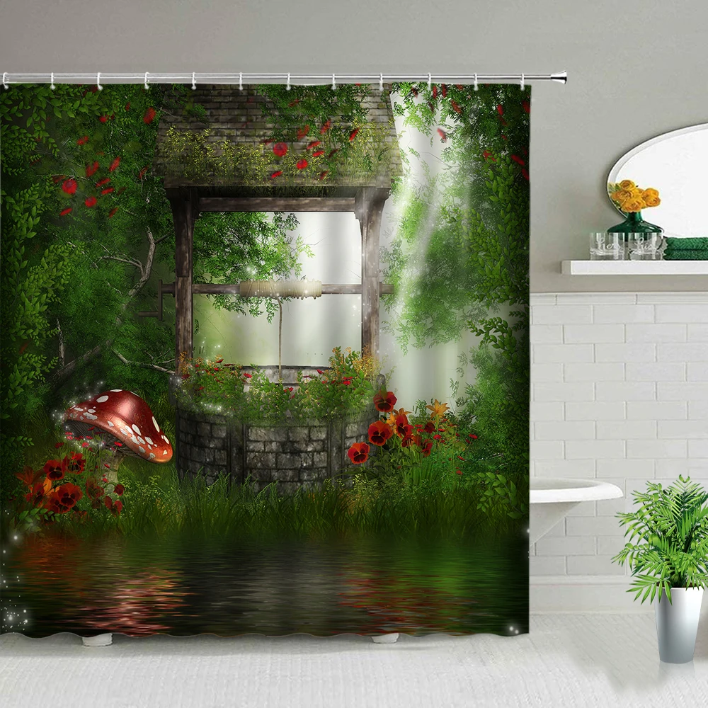 Magic Tree Owl Shower Curtain Set Fairy Dream Forest Waterproof Bathroom Curtains Creative Design Cartoon Fantasy Home Decor
Magic Tree Owl Shower Curtain Set Fairy Dream Forest Waterproof Bathroom Curtains Creative Design Cartoon Fantasy Home Decor