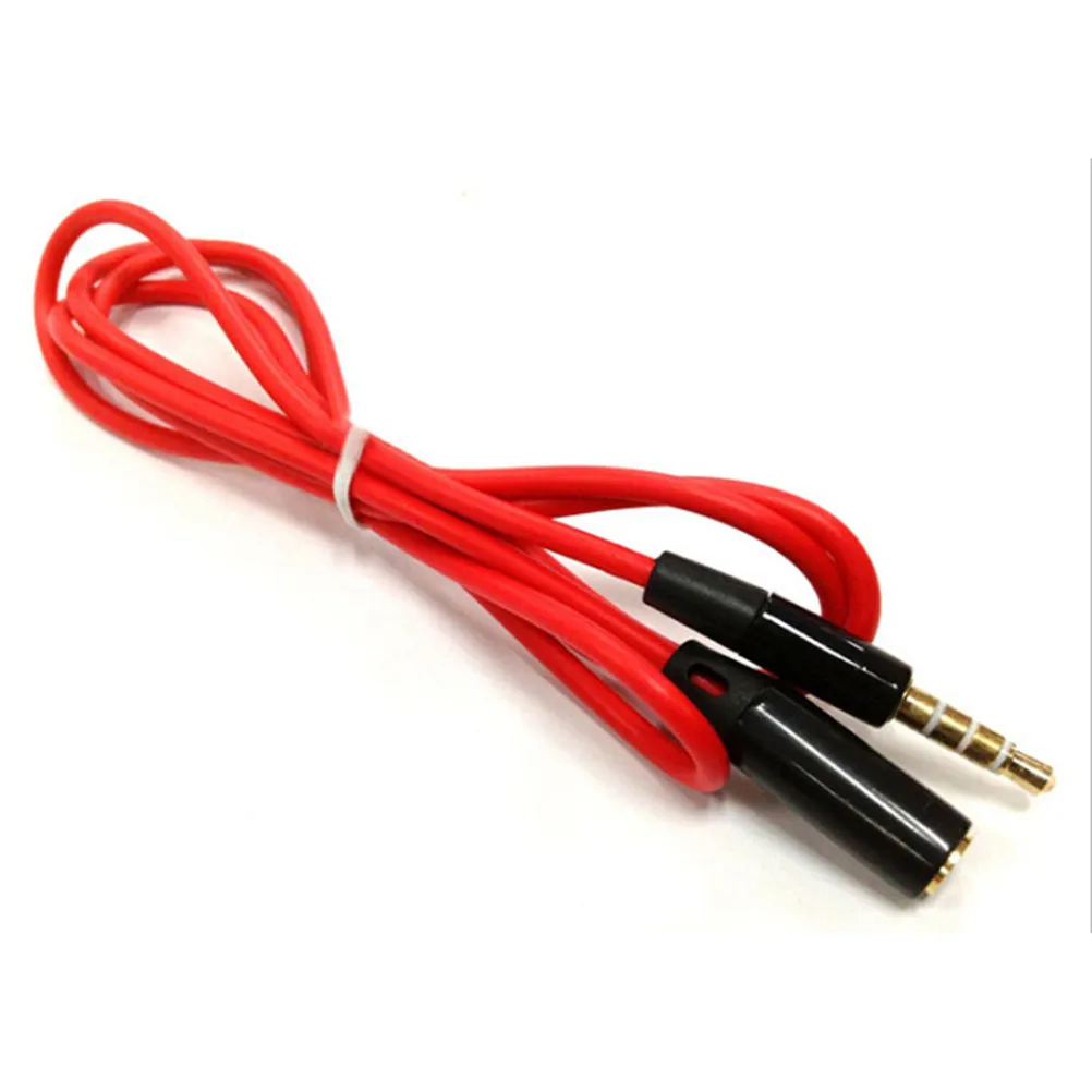 1m Gold Plated Headphone Extension Cable 3.5mm Jack Male to Female AUX Cable M/F Audio Stereo Earphone Extender Cord For iphone
1m Gold Plated Headphone Extension Cable 3.5mm Jack Male to Female AUX Cable M/F Audio Stereo Earphone Extender Cord For iphone