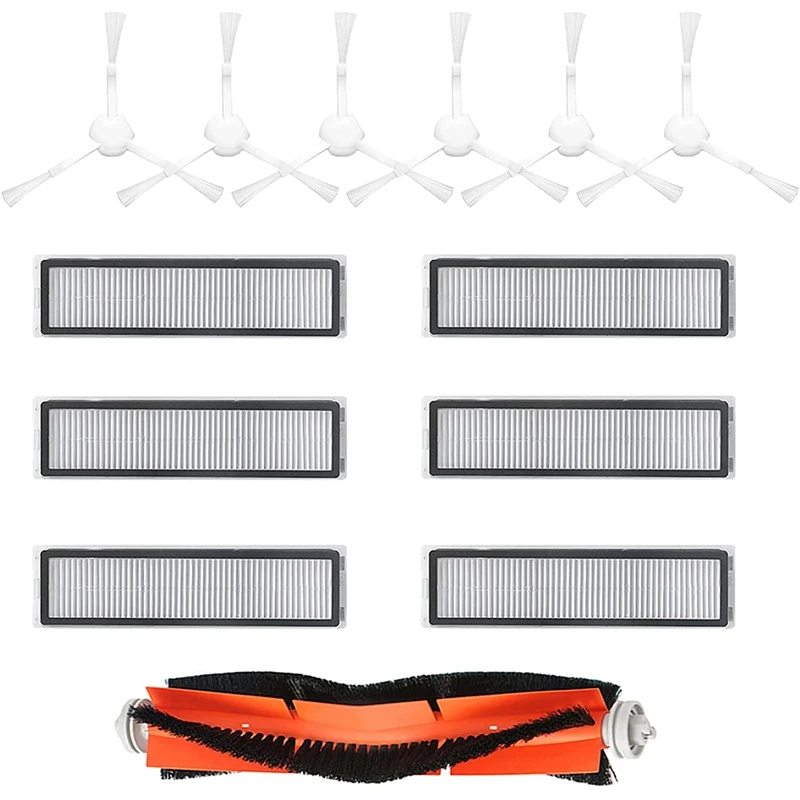 Replacement Parts Compatible for Dreame D9 Accessories Robot Vacuum Cleaner Filter, Side Brushes, Roller Brushes 13Pcs
Replacement Parts Compatible for Dreame D9 Accessories Robot Vacuum Cleaner Filter, Side Brushes, Roller Brushes 13Pcs