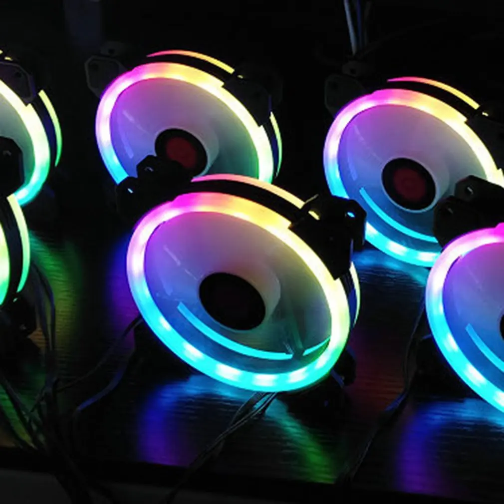 Practical 12cm Desktop Computer Cooling Fan Silent Fan RGB Chassis Fan Durable Silent Non-slip Cooling Fan
Practical 12cm Desktop Computer Cooling Fan Silent Fan RGB Chassis Fan Durable Silent Non-slip Cooling Fan