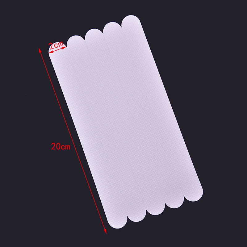20*2cm Transparent Anti Slip Strips Bath Bathroom Stickers Tape Keep Kids Old Safety For Bathtubs Showers Stairs Floors 30pcs 
20*2cm Transparent Anti Slip Strips Bath Bathroom Stickers Tape Keep Kids Old Safety For Bathtubs Showers Stairs Floors 30pcs
