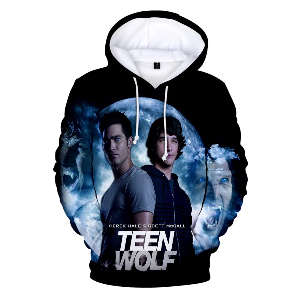 2021 Novelty TV Series TEEN WOLF Hoodies Printed Sweatshirt Scott Mccall Fashion Hoodie Pullovers Men Women 3D Casual HoodedTops 
2021 Novelty TV Series TEEN WOLF Hoodies Printed Sweatshirt Scott Mccall Fashion Hoodie Pullovers Men Women 3D Casual HoodedTops