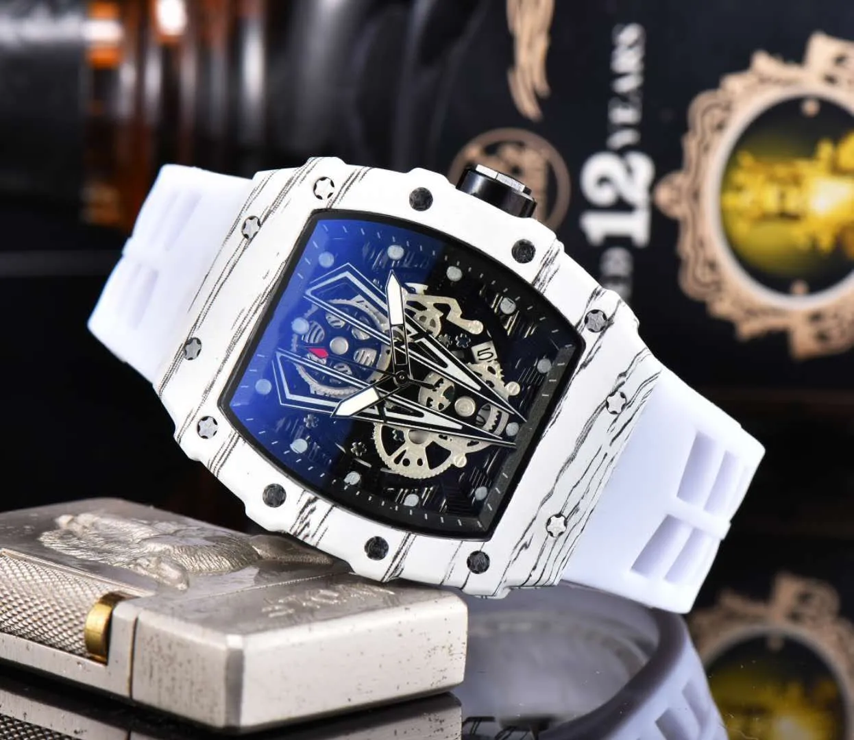 2020 new ghost head fashion casual men's quartz watch
2020 new ghost head fashion casual men's quartz watch