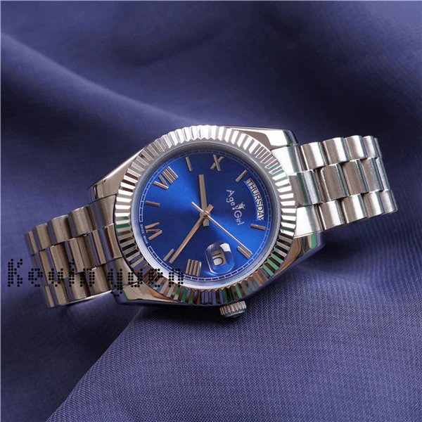 Classic New Men Daydate Rose Gold Silver Black Green Watch Automatic Mechanical Stainless Steel Sapphire Watches 41mm AAA+
Classic New Men Daydate Rose Gold Silver Black Green Watch Automatic Mechanical Stainless Steel Sapphire Watches 41mm AAA+