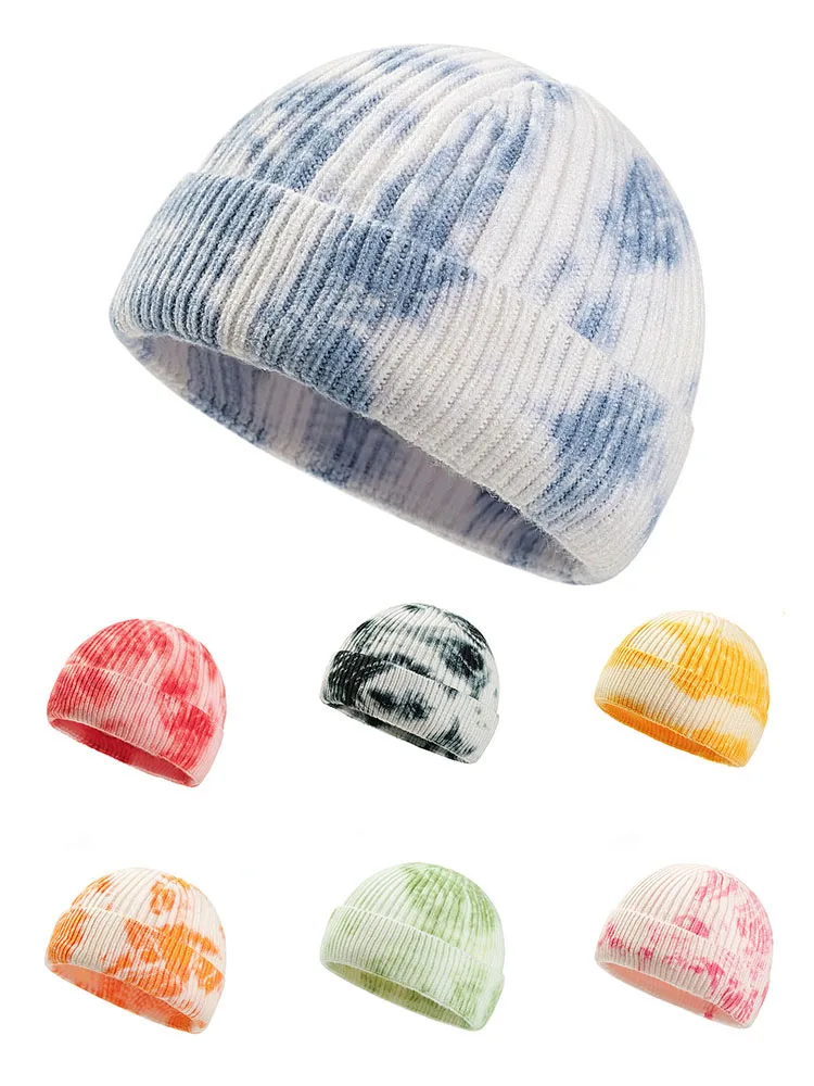 New autumn tie dyed wool hat winter women's thickened ins air cooled hat trend wool melon skin hat men's warm knitted hat
New autumn tie dyed wool hat winter women's thickened ins air cooled hat trend wool melon skin hat men's warm knitted hat