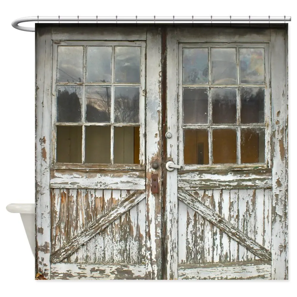 Vintage Old Wood Doors Shower Curtain Decorative Waterproof Bathroom Curtain Anti-peeping Bath Blackout Screen Door Bath Decor
Vintage Old Wood Doors Shower Curtain Decorative Waterproof Bathroom Curtain Anti-peeping Bath Blackout Screen Door Bath Decor