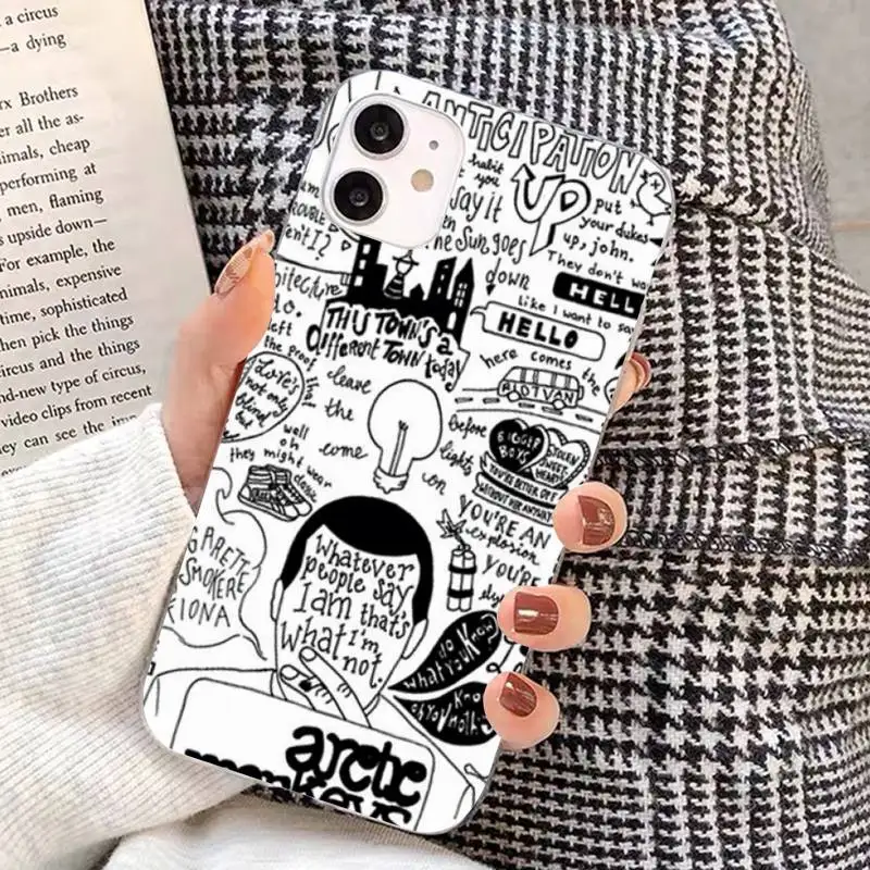 Arctic monkeys Phone Case for iPhone 8 7 6S Plus X 5S SE 2020 XR 11 12 mini pro XS MAX
Arctic monkeys Phone Case for iPhone 8 7 6S Plus X 5S SE 2020 XR 11 12 mini pro XS MAX