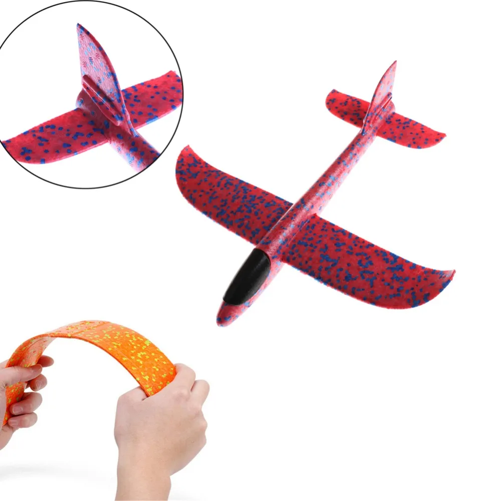 

EVA самолет DIY наружные игрушки для детей, изготовленные из пенопласта, ручной запуск, планер, инерционный пенопласт, модель самолета