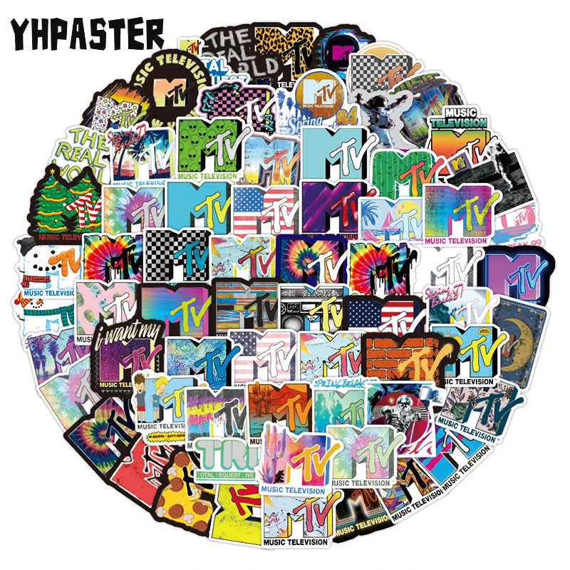 10/30/50Pcs MTV Music Television Network Stickers Toy For Motorcycle Scooter Bike Laptop Mobile Guitar Travel Case Scrapbook
10/30/50Pcs MTV Music Television Network Stickers Toy For Motorcycle Scooter Bike Laptop Mobile Guitar Travel Case Scrapbook