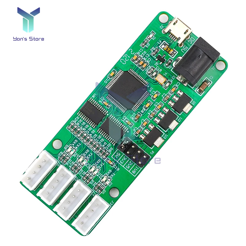 FT4232HL USB to 4 Way TTL Module UART Serial Port Module 5V 3.3V 2.5V 1.8V New Industrial Use For Arduino With Indicator Light
FT4232HL USB to 4 Way TTL Module UART Serial Port Module 5V 3.3V 2.5V 1.8V New Industrial Use For Arduino With Indicator Light