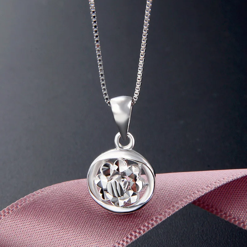Women's accessories S925 Sterling Silver Necklace Fashion Chain Jewelry Pendant
Women's accessories S925 Sterling Silver Necklace Fashion Chain Jewelry Pendant